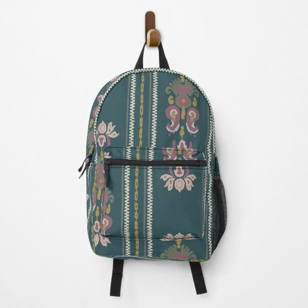 Item preview, Ikat in teal & pink designed and sold by opeachyday.