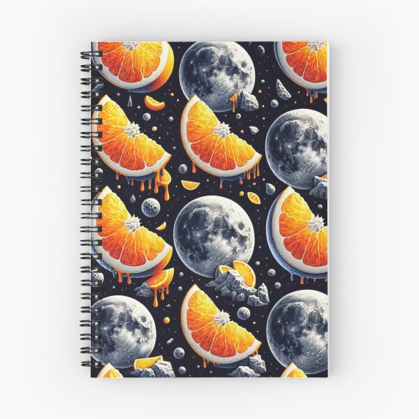 Item preview, Orbital Citrus: Moon and Orange Fusion designed and sold by Merchbes.