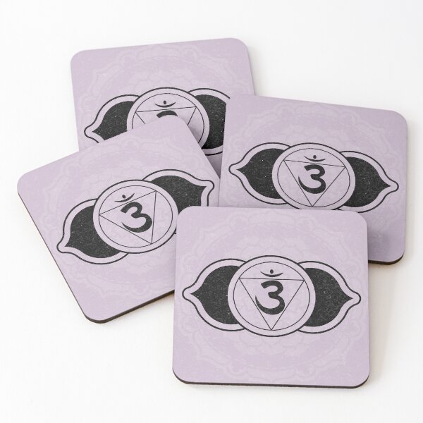 Item preview, Third Eye Chakra Mandala - Dust + Coal designed and sold by Irene Estelle.
