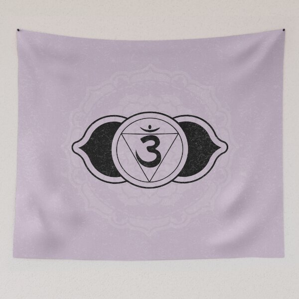Item preview, Third Eye Chakra Mandala - Dust + Coal designed and sold by Irene Estelle.