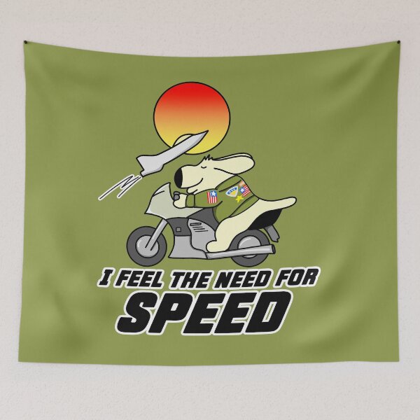 Item preview, Need For Speed-Dog on Motorcycle designed and sold by JoyfulDaisy.