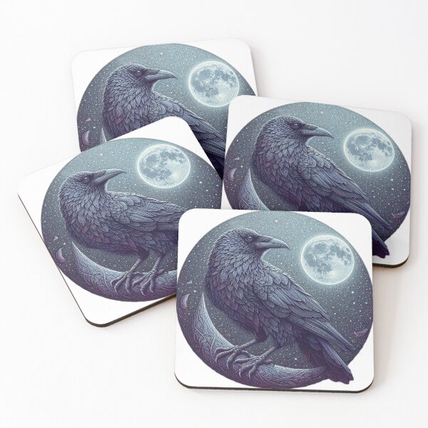 Item preview, Raven by moonlight 1 designed and sold by Kallak-AI-Art.