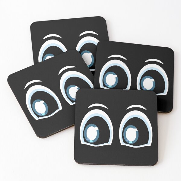 Item preview, Astonished cartoon funny eyes with panic expression designed and sold by ArtelPrints.