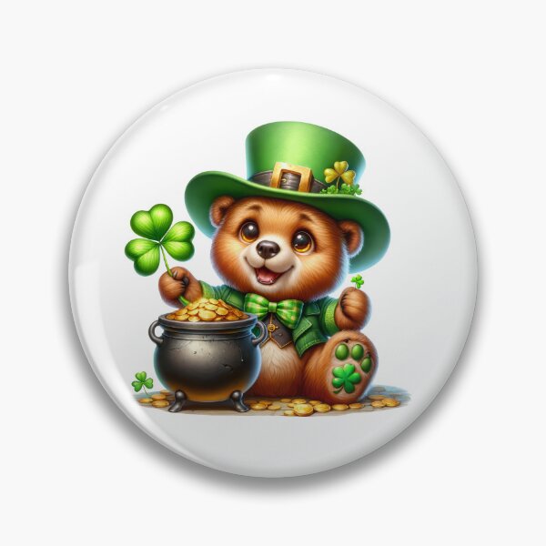 Item preview, Cute St Patrick day bear! designed and sold by fribabywonder.