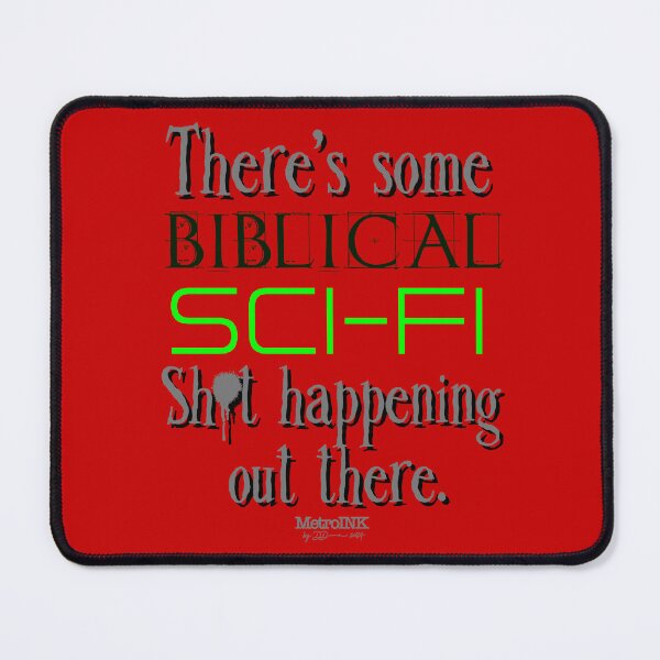 Item preview, Biblical Sci-fi stuff designed and sold by MetroInk.