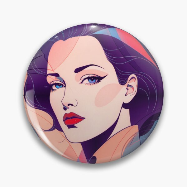 Item preview, Homage to Patrick Nagel designed and sold by Sanctum Icons.