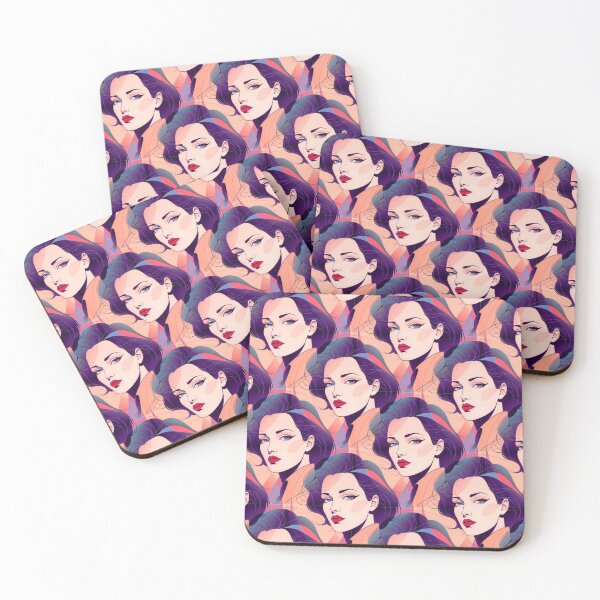 Item preview, Homage to Patrick Nagel designed and sold by Sanctum Icons.