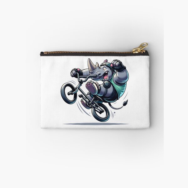 Item preview, Rhinoceros on Bicycle BMX Rhinoceros on Bike designed and sold by Bomba Visual.
