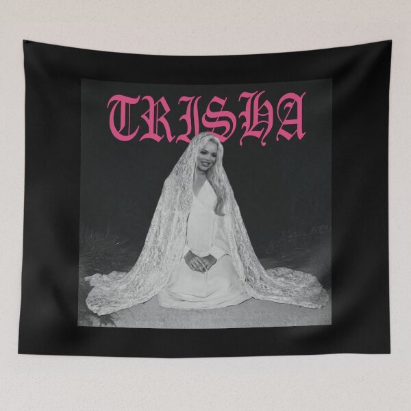 Item preview, Trisha Paytas Tropico B&W pink text designed and sold by LDRsUglyChild.