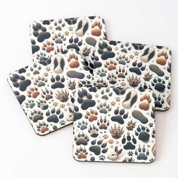 Item preview, Wild Tracks: A Diversity of Paw Prints designed and sold by Merchbes.