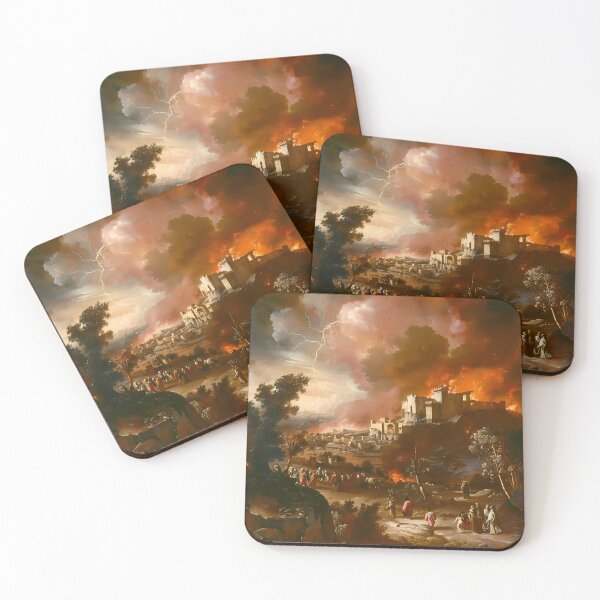 Item preview, The Destruction of Sodom and Gomorrah designed and sold by LivingArtClips.