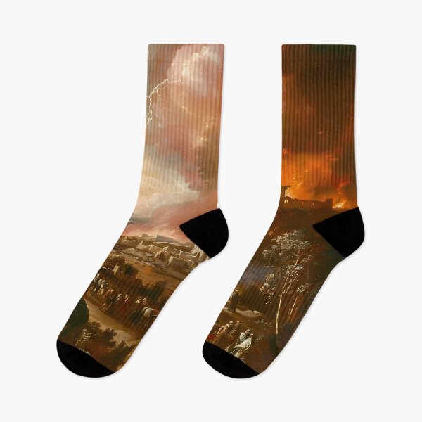 Item preview, The Destruction of Sodom and Gomorrah designed and sold by LivingArtClips.