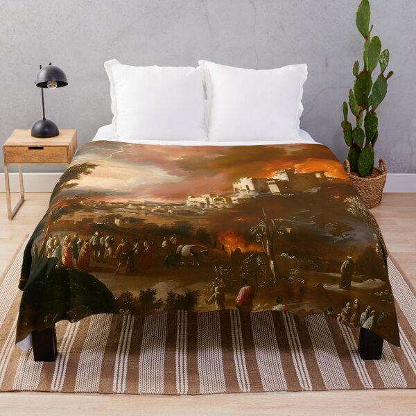 Item preview, The Destruction of Sodom and Gomorrah designed and sold by LivingArtClips.