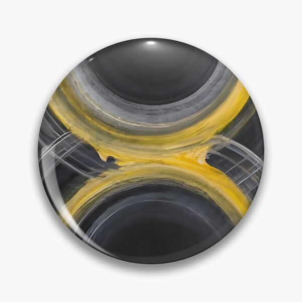 Item preview, Black Yellow Luminous Aura designed and sold by WANBASTEN.