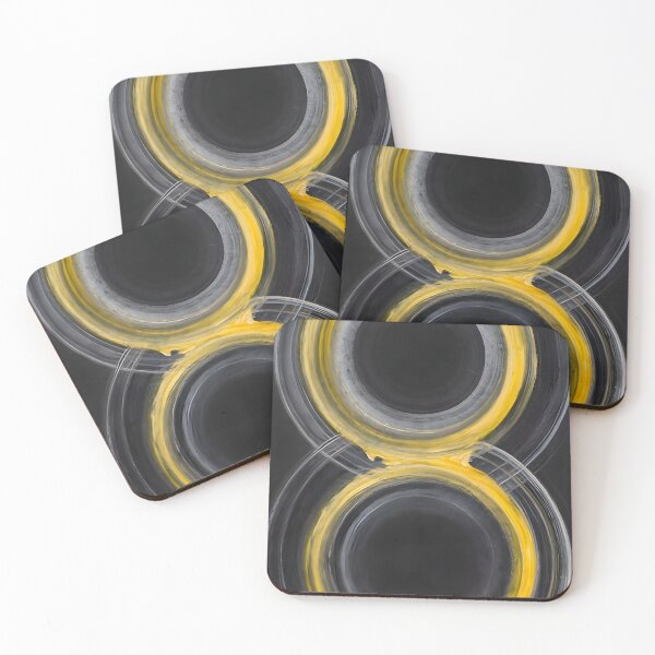 Item preview, Black Yellow Luminous Aura designed and sold by WANBASTEN.