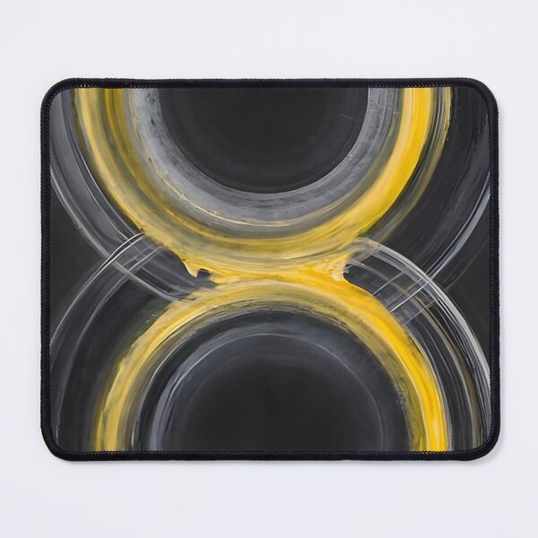 Item preview, Black Yellow Luminous Aura designed and sold by WANBASTEN.