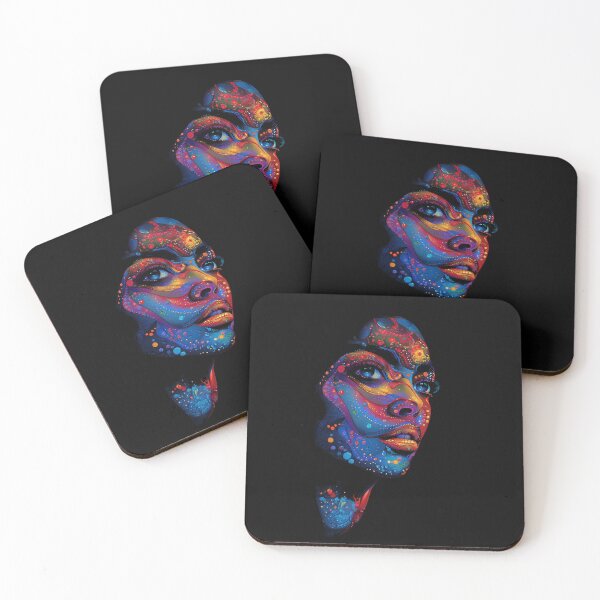 Item preview, Colorful beautiful woman's face designed and sold by aivisionsart.