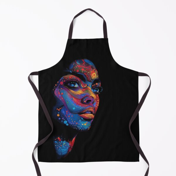 Item preview, Colorful beautiful woman's face designed and sold by aivisionsart.