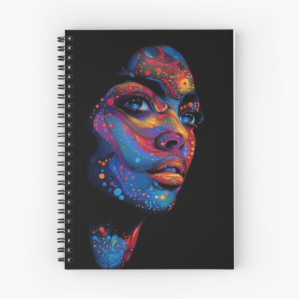 Item preview, Colorful beautiful woman's face designed and sold by aivisionsart.