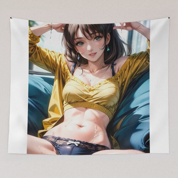 Item preview, anime girl blue eyes designed and sold by jack-a-draw.