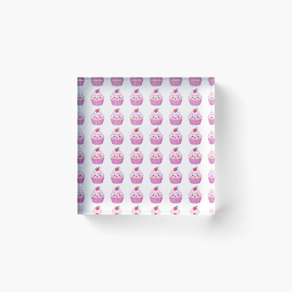 Artikelvorschau, Cheery Cute Cupcake entworfen und verkauft von StickerStarSaga.