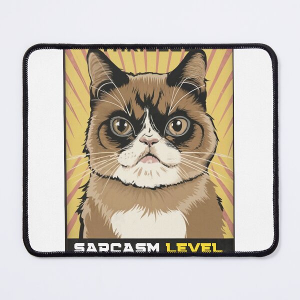 Item preview, Absolutely Thrilled: Expert Sarcasm Poster with Grumpy Cat designed and sold by FaceFactory.