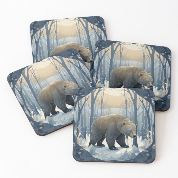 Item preview, Bear wandering before hibernation designed and sold by liana campbell.