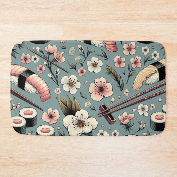 Item preview, Sushi Blossom Collage designed and sold by LyssasMindArt.