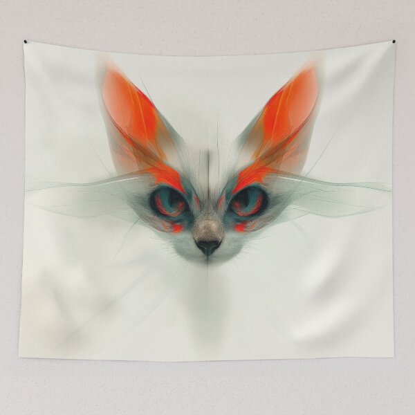 Item preview, Ethereal Cat Mirage designed and sold by Catloaf Art.