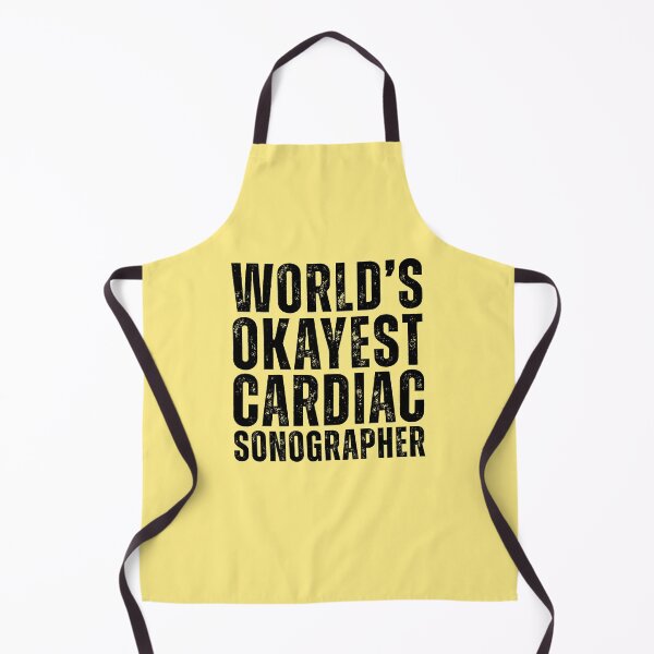 Item preview, Worlds Okayest Cardiac Sonographer designed and sold by kamrankhan.