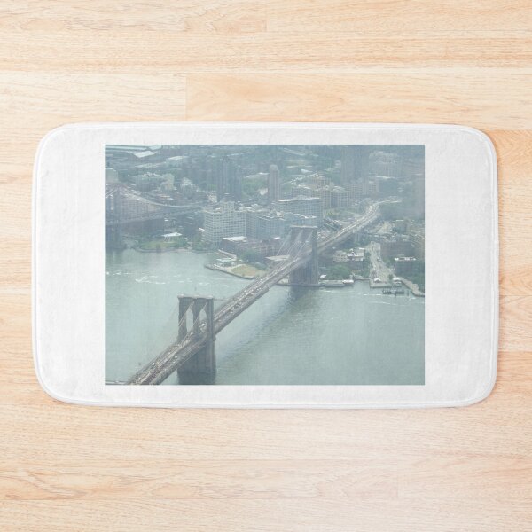 Item preview, Aerial View of Brooklyn Bridge, East River, Brooklyn, New York City designed and sold by lenspiro.