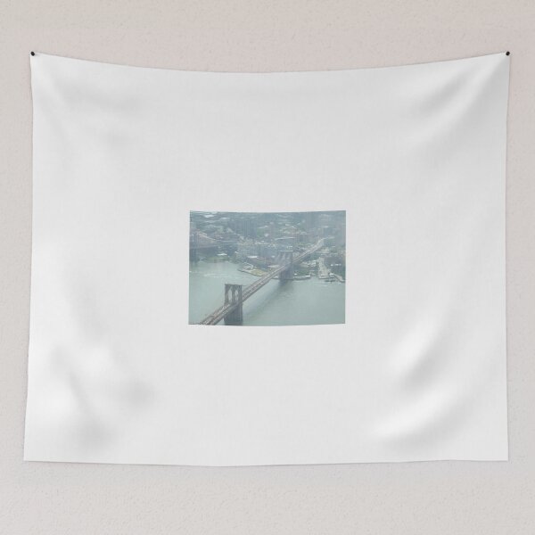 Item preview, Aerial View of Brooklyn Bridge, East River, Brooklyn, New York City designed and sold by lenspiro.