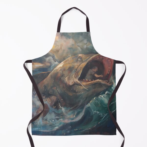 Item preview, Jonah and the Great Fish designed and sold by LivingArtClips.