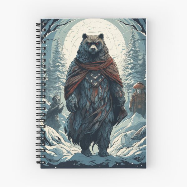 Item preview, Bear - leader of the forest folk designed and sold by liana campbell.