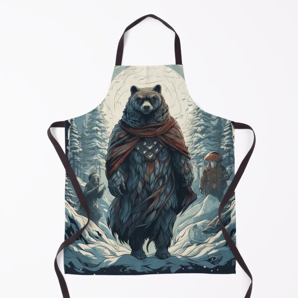 Item preview, Bear - leader of the forest folk designed and sold by liana campbell.