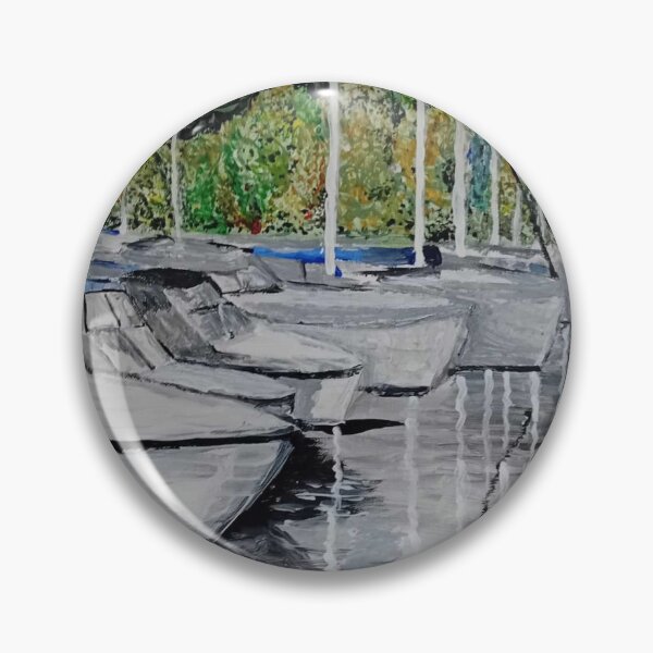 Item preview, Boats moored at Bowness designed and sold by Allan Mayer.