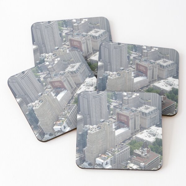Item preview, Aerial View of Lower Manhattan, City Hall Park, Skyscrapers, New York City  designed and sold by lenspiro.