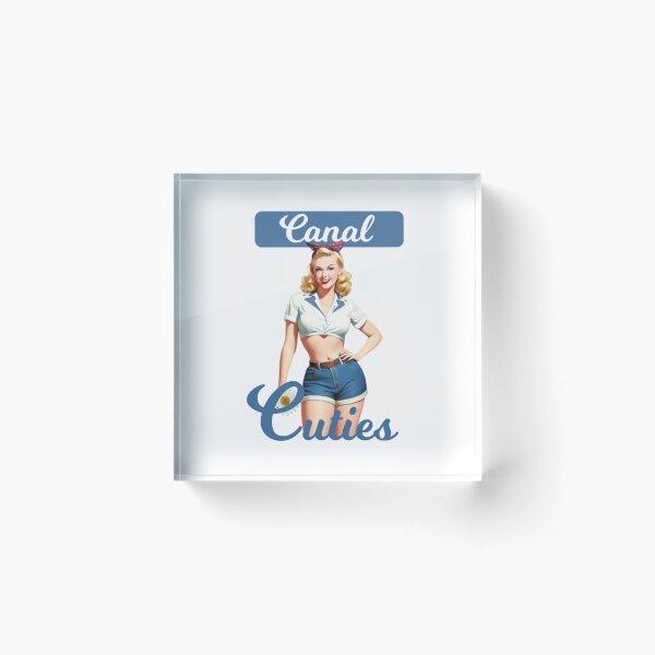 Item preview, Canal cuties pinup designed and sold by Cool Cat Tees.