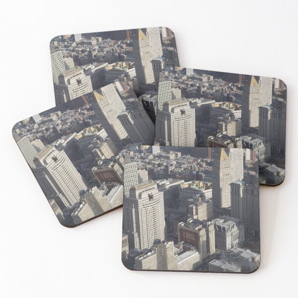 Item preview, Aerial View, Lower Manhattan, City Hall. Municipal Building, Skyscrapers, New York City designed and sold by lenspiro.