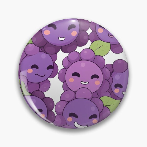 Artikelvorschau, Grinning Grapes entworfen und verkauft von StickerStarSaga.