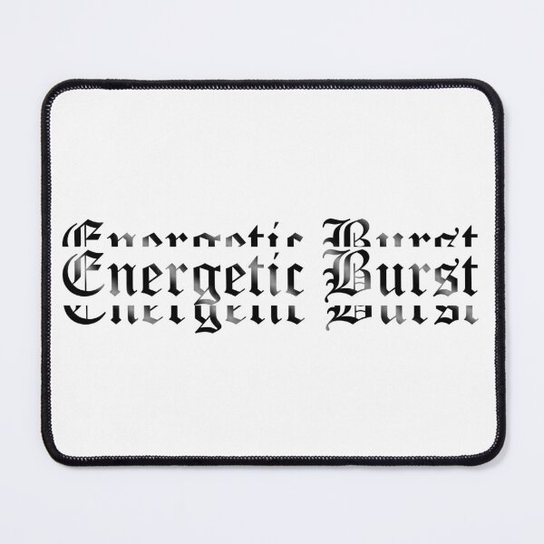 Item preview, Energetic Burst Typography designed and sold by SEBSTOR.