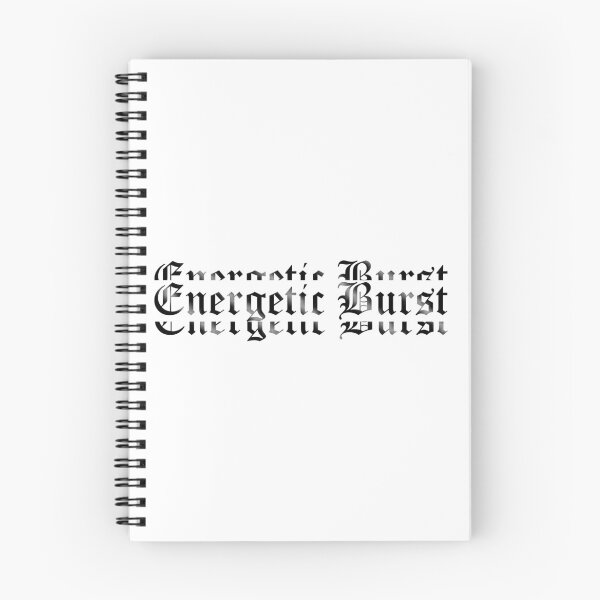 Item preview, Energetic Burst Typography designed and sold by SEBSTOR.