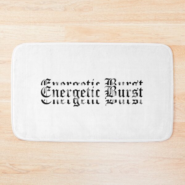 Item preview, Energetic Burst Typography designed and sold by SEBSTOR.