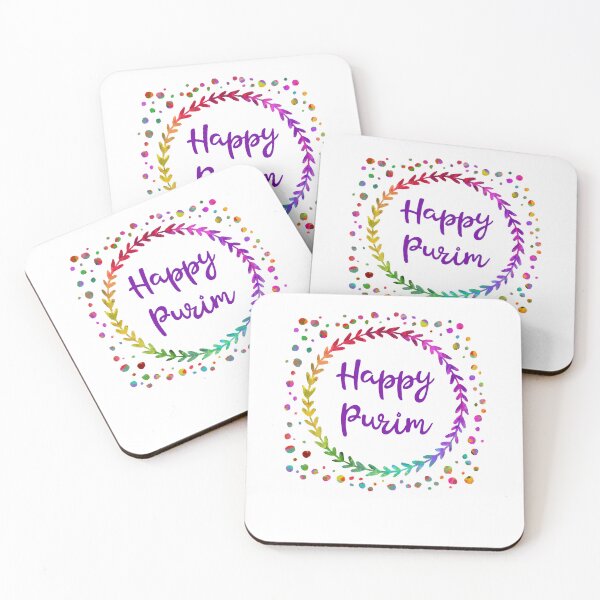 Item preview, Funny Colorful Happy Purim - Fun Purim and Costumes Carnival designed and sold by Soul-Inspirer.