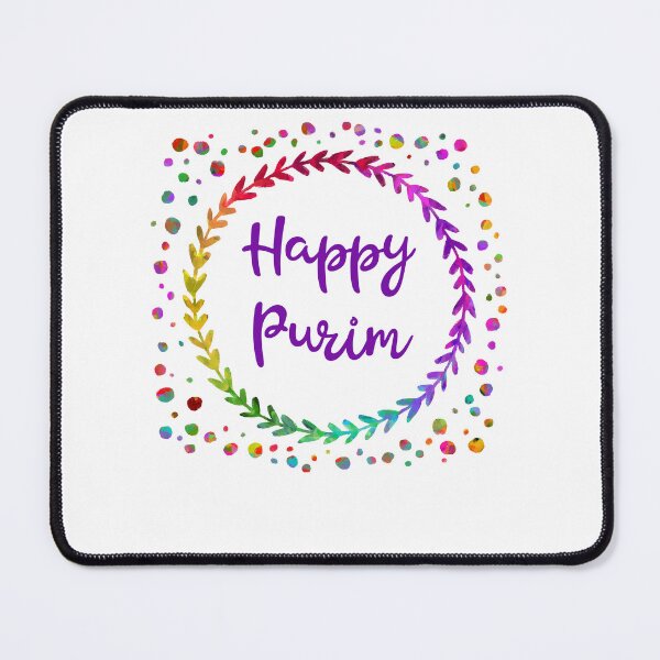 Item preview, Funny Colorful Happy Purim - Fun Purim and Costumes Carnival designed and sold by Soul-Inspirer.