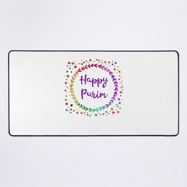 Item preview, Funny Colorful Happy Purim - Fun Purim and Costumes Carnival designed and sold by Soul-Inspirer.