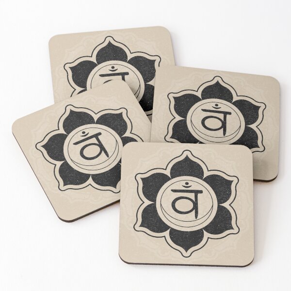 Item preview, Sacral Chakra Mandala - Dove + Coal designed and sold by Irene Estelle.