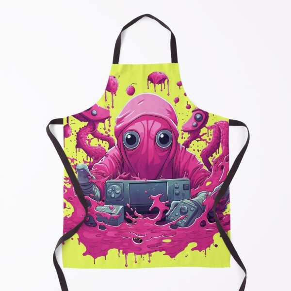 Item preview, Gamer Pink Octopus designed and sold by Obsidian Ink by Wilshire.