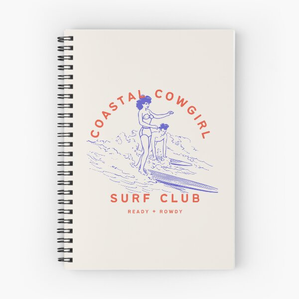 Item preview, Coastal Cowgirl Surf Club | western, cute, classic, vintage cool designed and sold by ReadyandRowdy.