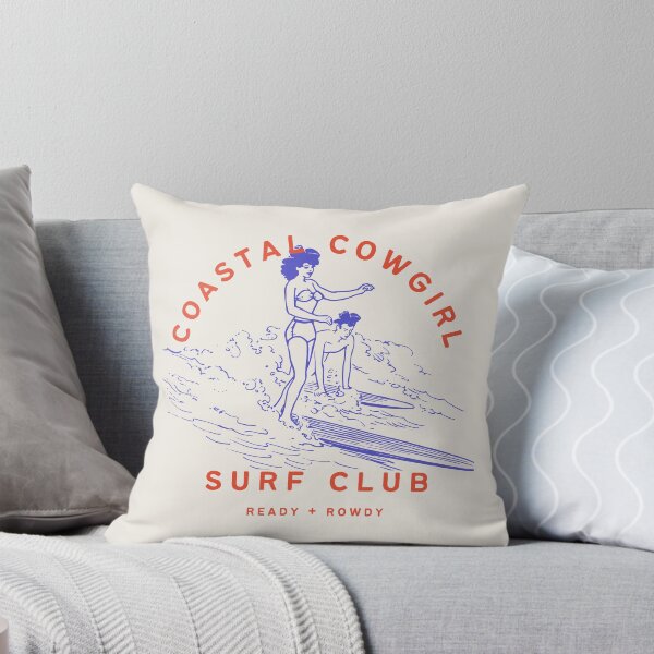 Item preview, Coastal Cowgirl Surf Club | western, cute, classic, vintage cool designed and sold by ReadyandRowdy.
